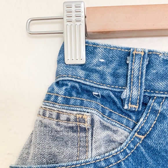Vintage Extra Small Denim High Waisted Skirt - Picture 3 of 5